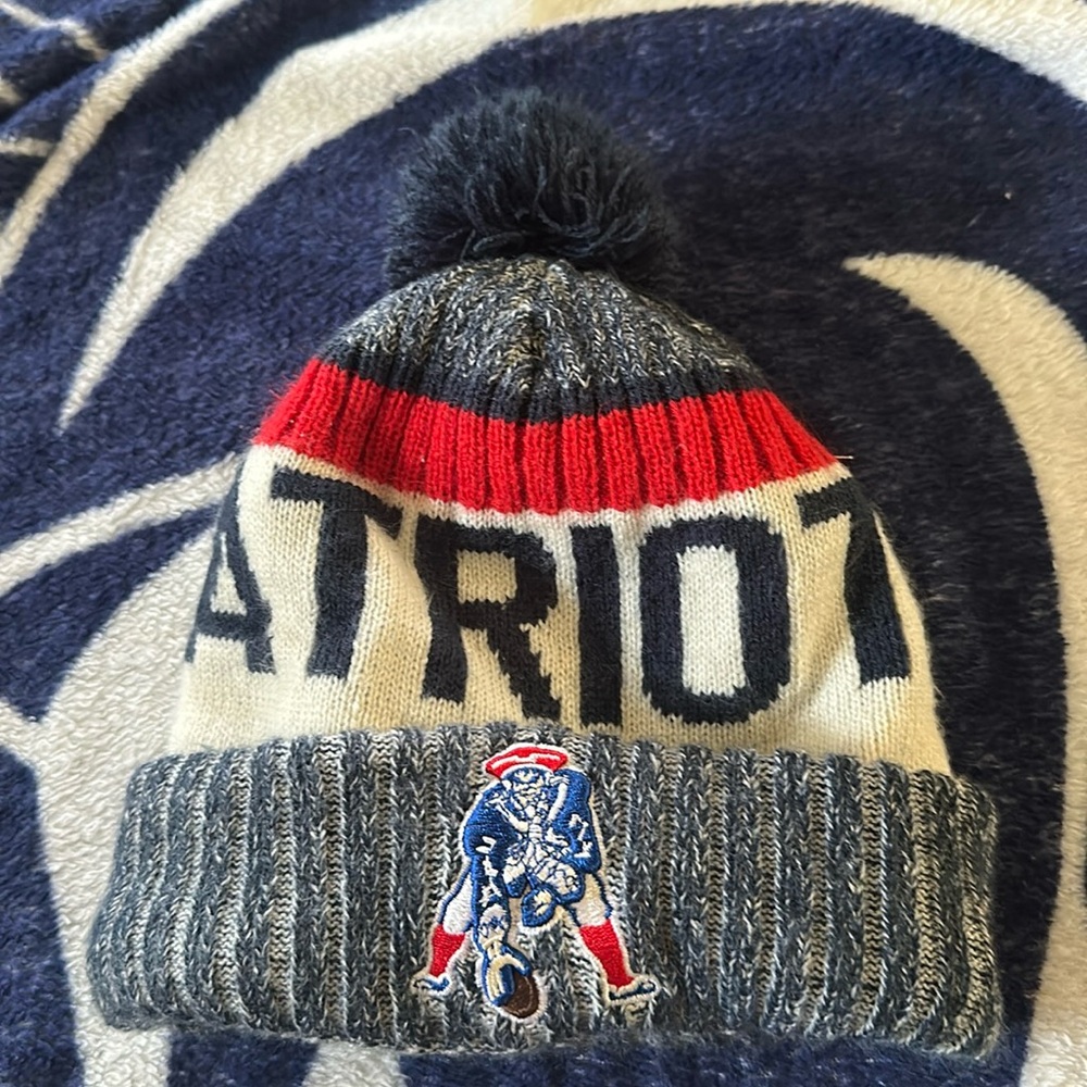 Retro New England Patriots Beanie